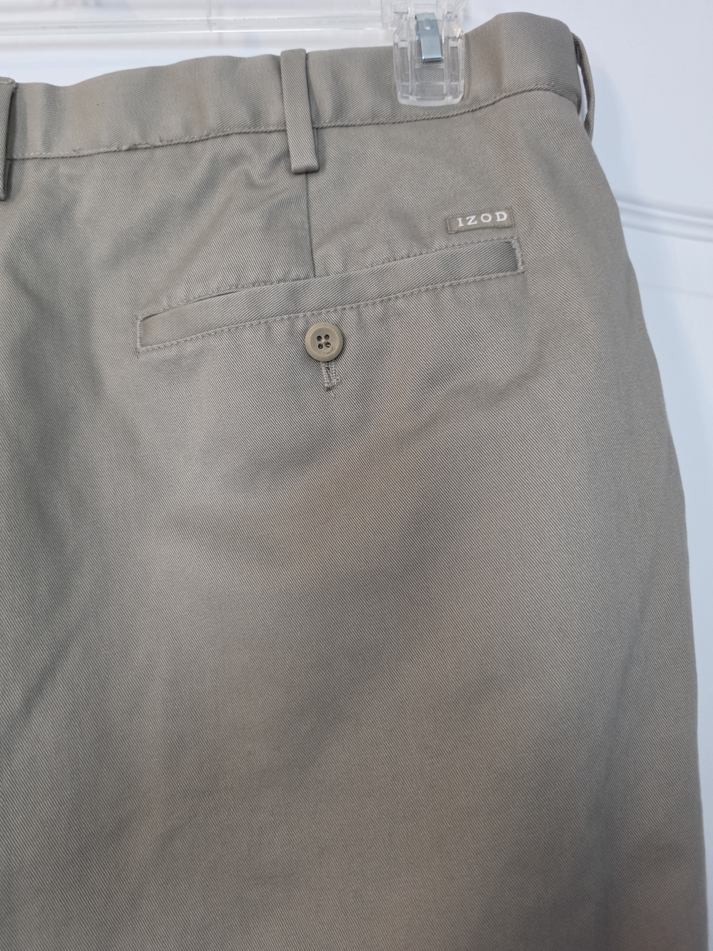 IZOD Men’s 38x36 Classic Khaki Chino Pants